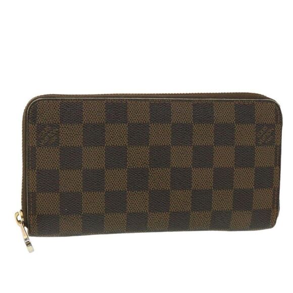 LOUIS VUITTON Damier Ebene Zippy Wallet Long Wallet - Picture 1 of 15